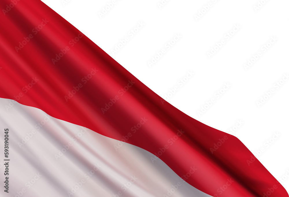 The realistic flag of Monaco isolated on a transparent background. Vector element for Monaco National Day observed on November 19 also called “The Sovereign Prince’s Day.” The realistic flag of Monaco isolated on a transparent background. Vector element for Monaco National Day observed on November 19 also called “The Sovereign Prince’s Day.”
