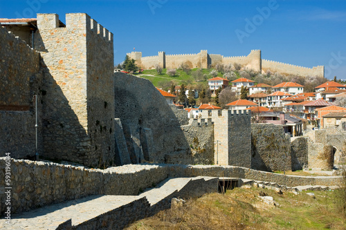 Castello di Samuil, a Ocrida, Macedonia photo