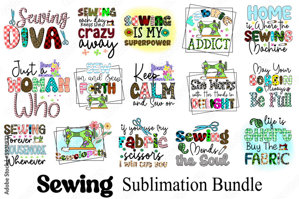 Sewing Sublimation Design Sewing Sublimation Design