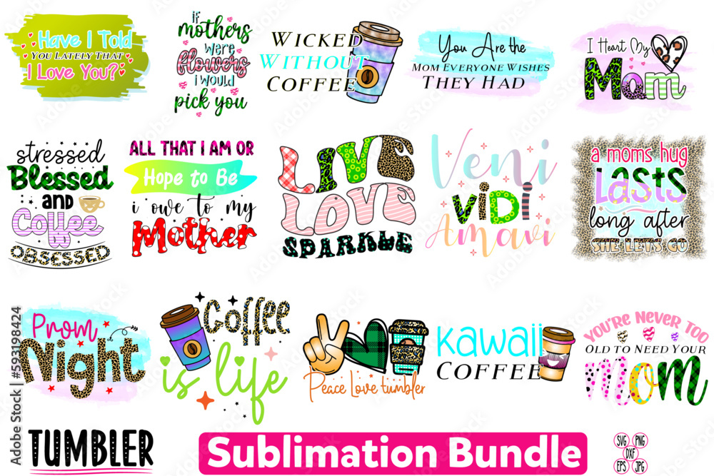 Tumbler SVG Bundle Tumbler SVG Bundle