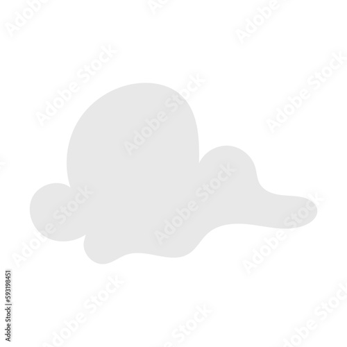 White Cloud Icon