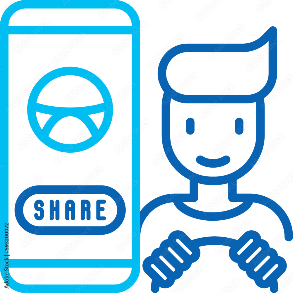 Car sharing: searching a car through mobile app thin line icon. Vector illustration. Car sharing: searching a car through mobile app thin line icon. Vector illustration.