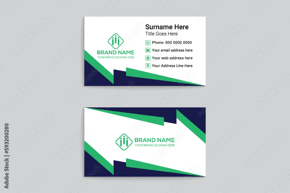 Medicine and science business card design Medicine and science business card design