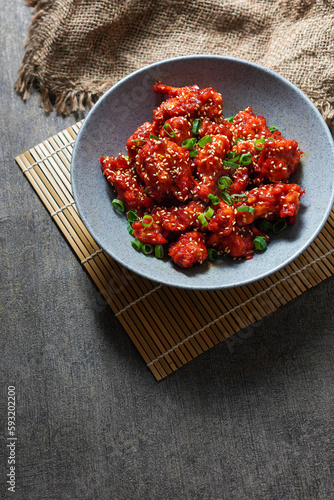 Yangnyeom Tongdak (Korean Spicy Fried Chicken) photo