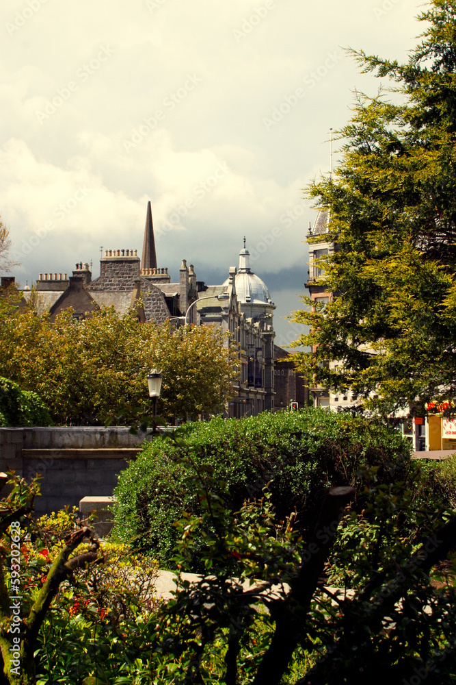 Aberdeen city centre - Scotland - UK Aberdeen city centre - Scotland - UK