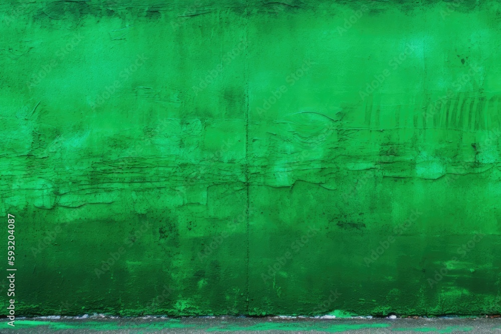 painted green wall texture. Generative AI painted green wall texture. Generative AI