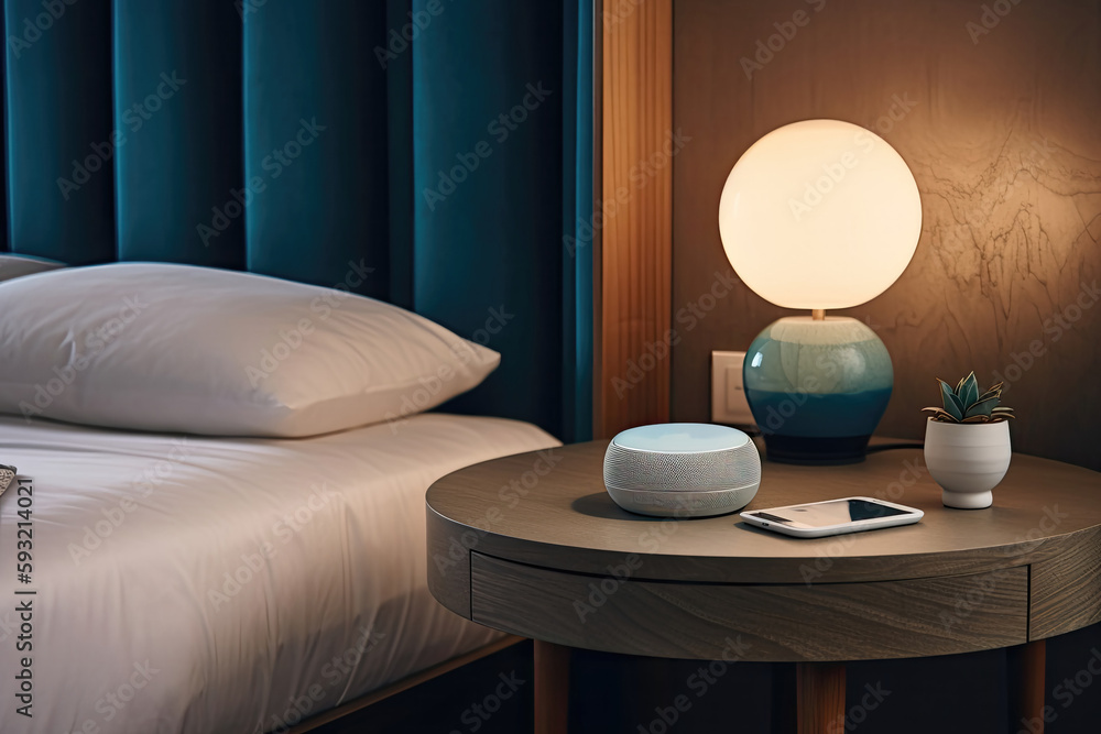 Hotel With An Aipowered Personal Assistant For Every Guest Room. Generative AI Hotel With An Aipowered Personal Assistant For Every Guest Room. Generative AI
