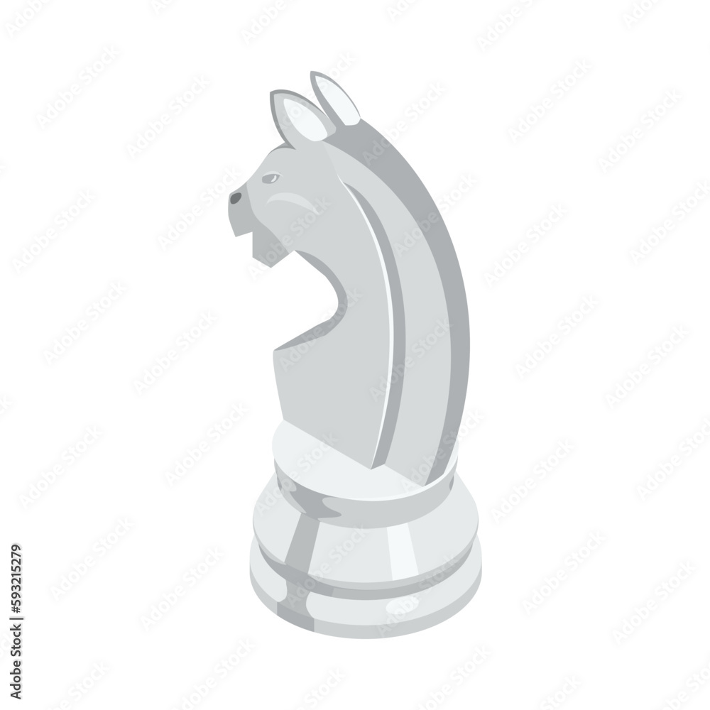 Isometric Knight Icon Isometric Knight Icon