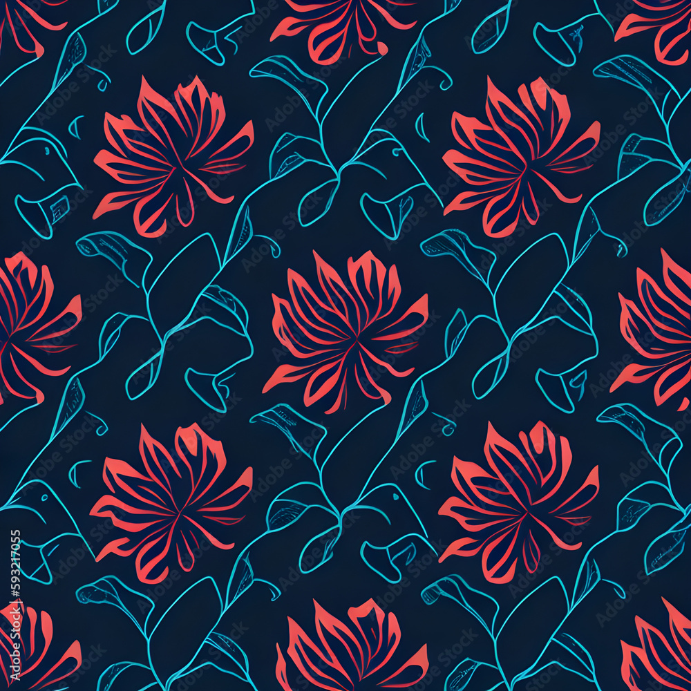 seamless floral pattern , flower printing patterns seamless floral pattern , flower printing patterns