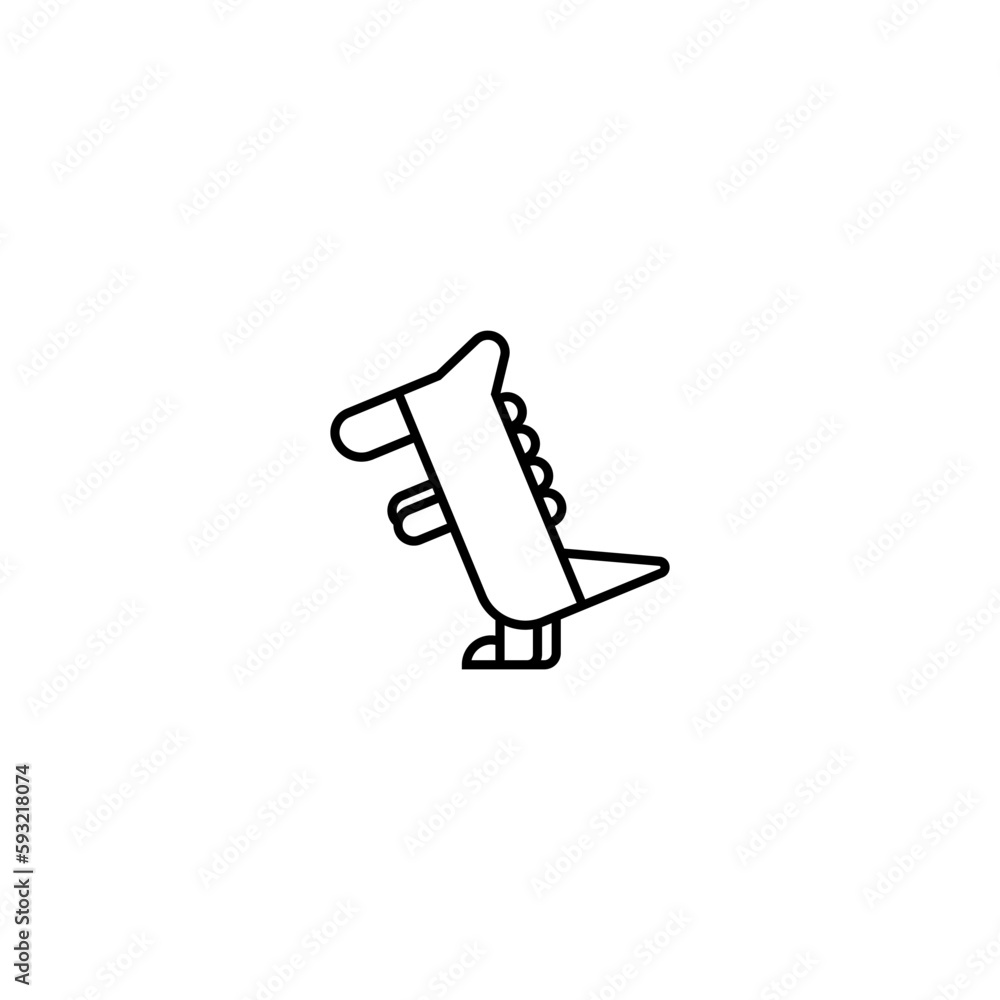 Modern Cute Dinosaur Icon, simple modern icon Modern Cute Dinosaur Icon, simple modern icon