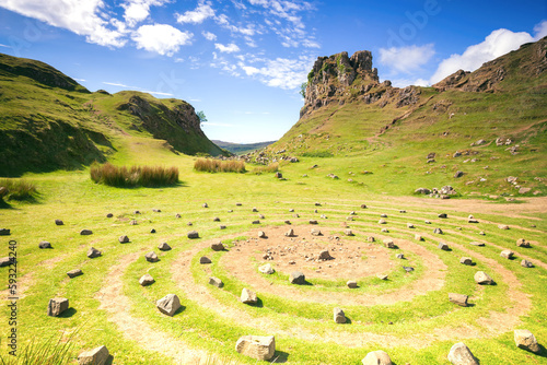 Schottland - Fairy Glen - isle of skye