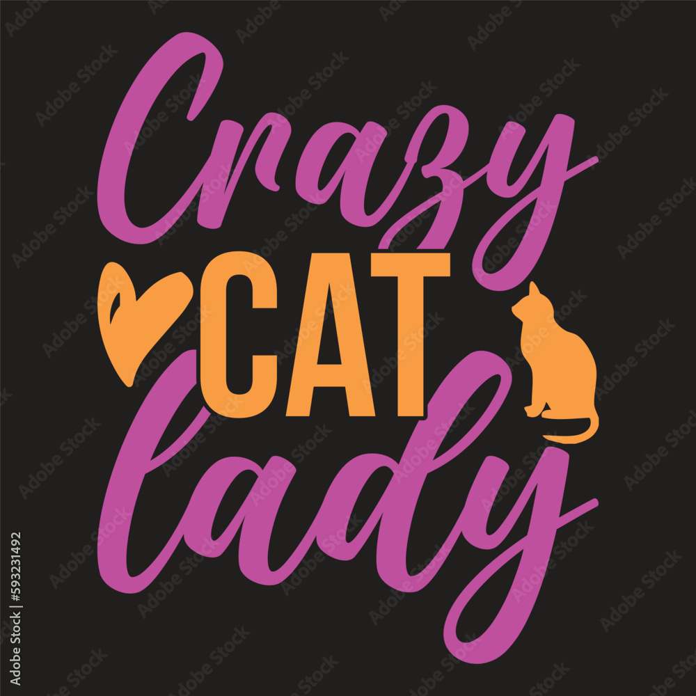 Obraz premium Cat svg design, Sublimation design