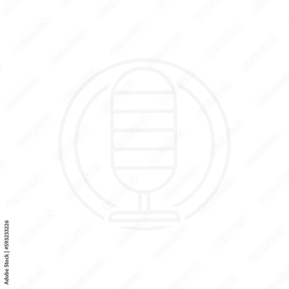 Neon Podcast Mic Neon Podcast Mic