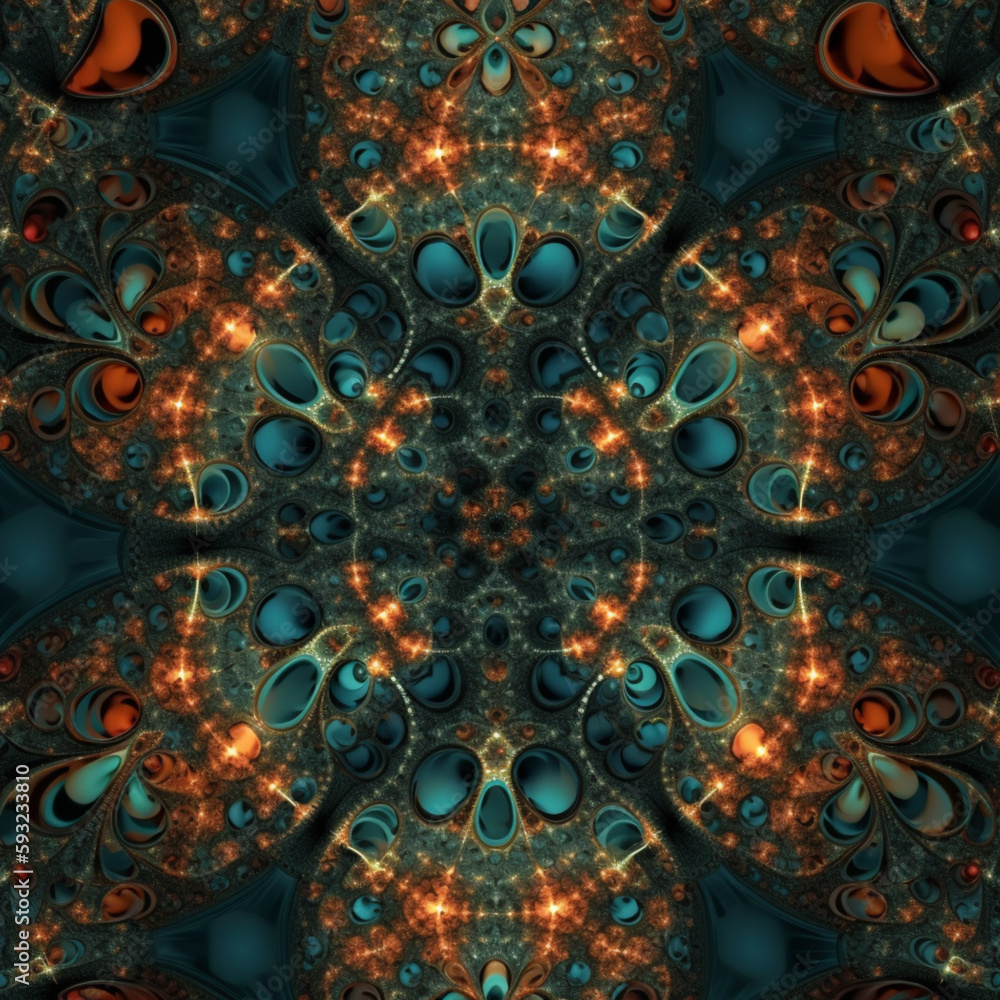 Abstract Fractal Pattern Abstract Fractal Pattern