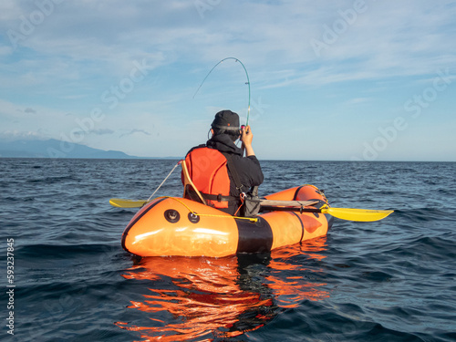 packraft fishing sea paddlesports