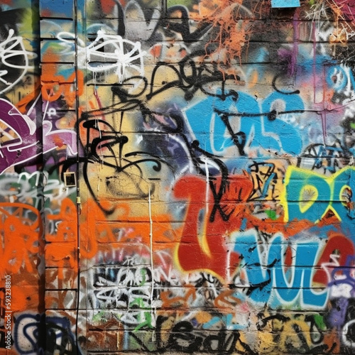 Graffiti Texture © Hex