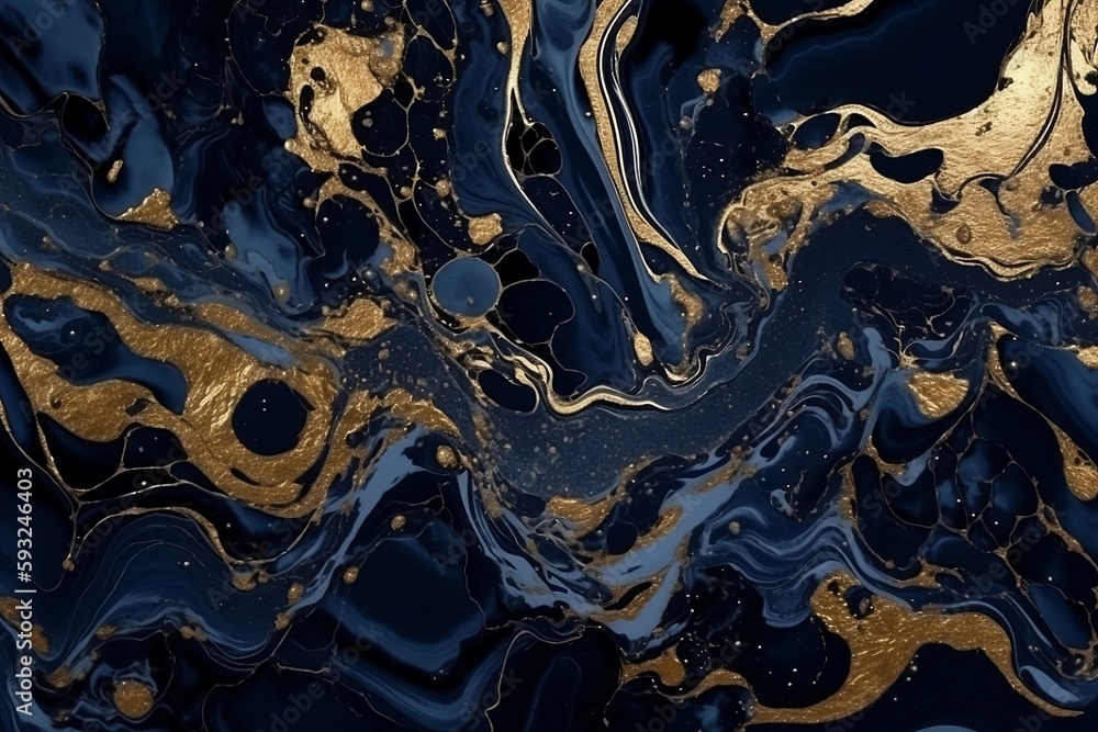 blue and yellow background. Generative AI. blue and yellow background. Generative AI.