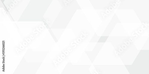 Abstract background with Hexagons and Triangles Seamless Pattern and geometric in vector design .Science Technologic Hexagonal Pattern Light Conceptual Illustration and website banner and graphic art 