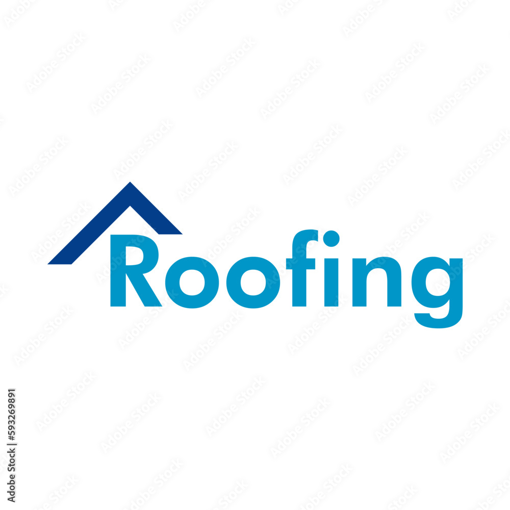 Housing and roofing logo for real estate purpose Stock Vector Adobe Stock
