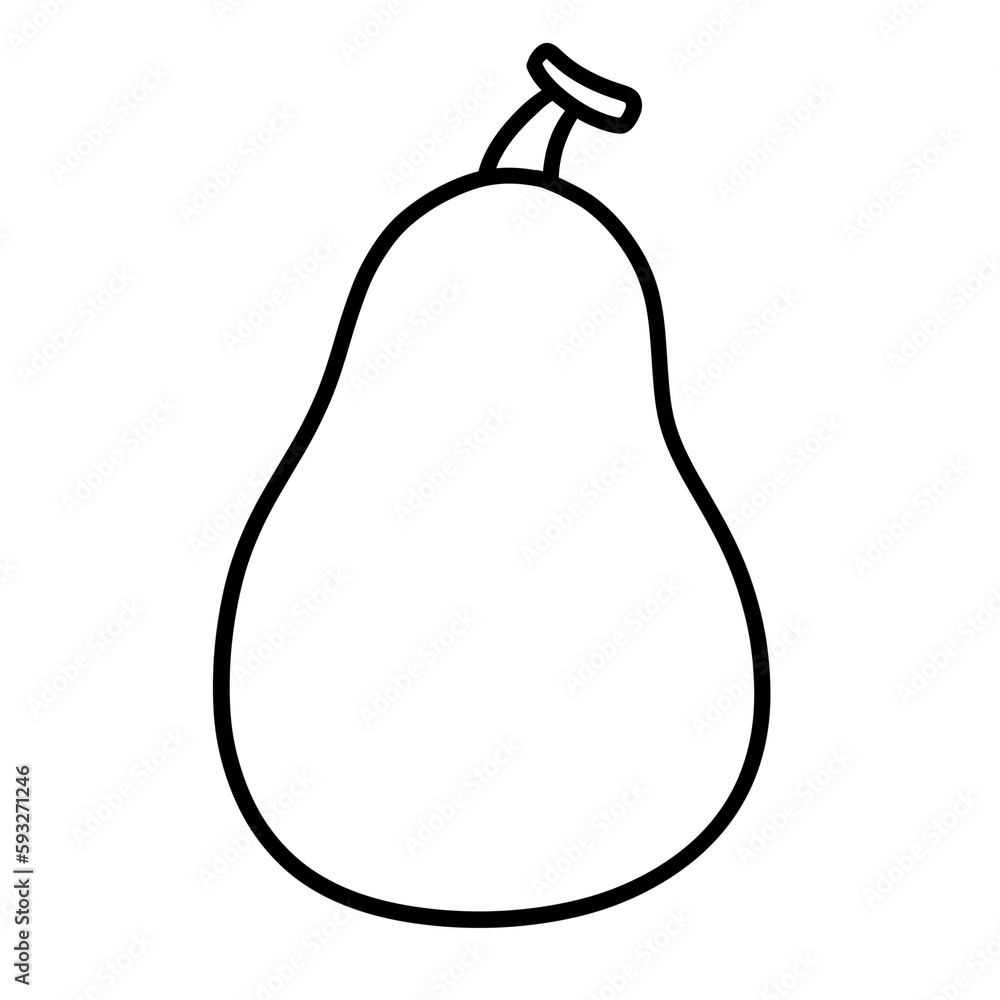 Pumpkin outline Pumpkin outline