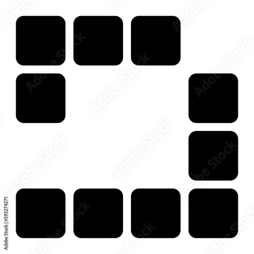 tetris glyph icon