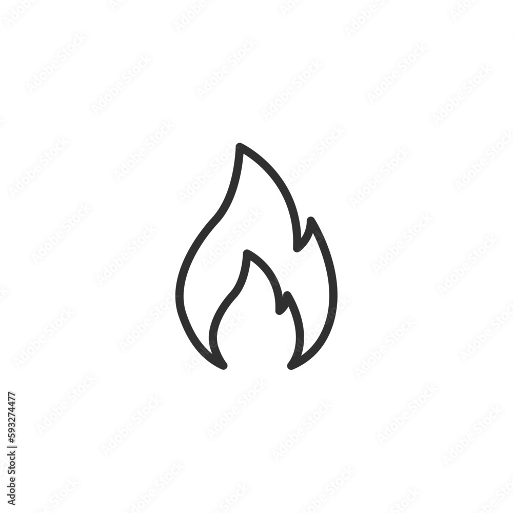 Fototapeta premium Heating icon, isolated Heating sign icon, vector illustration