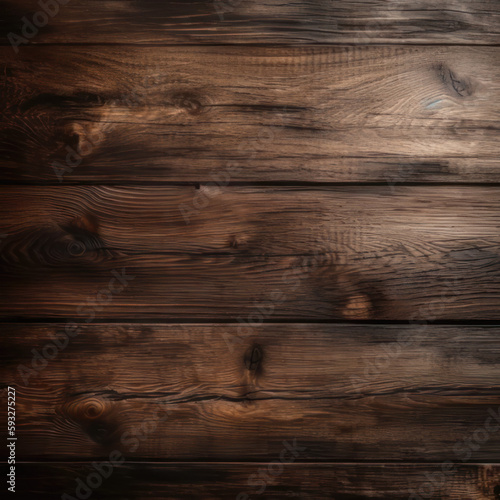 brown wooden texture background, generative AI