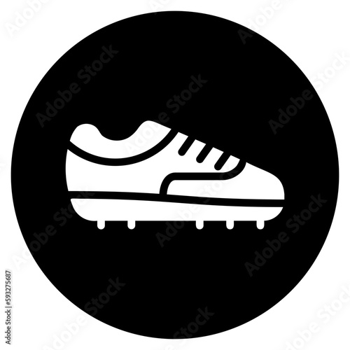 cleats glyph icon