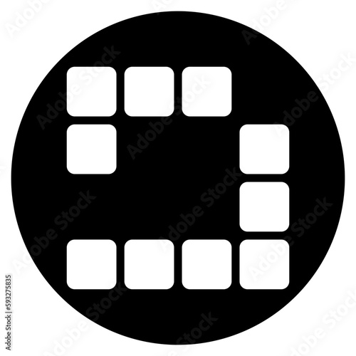 tetris glyph icon