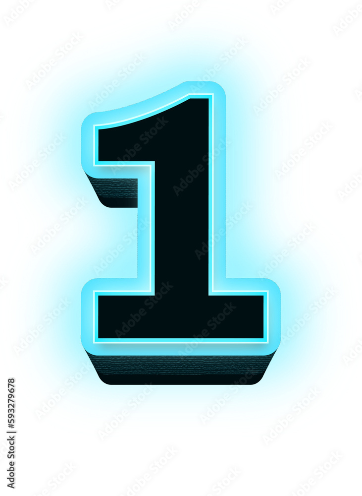 Neon alphabet letters Neon alphabet letters