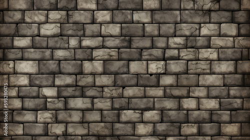 Old stone wall, seamless background texture