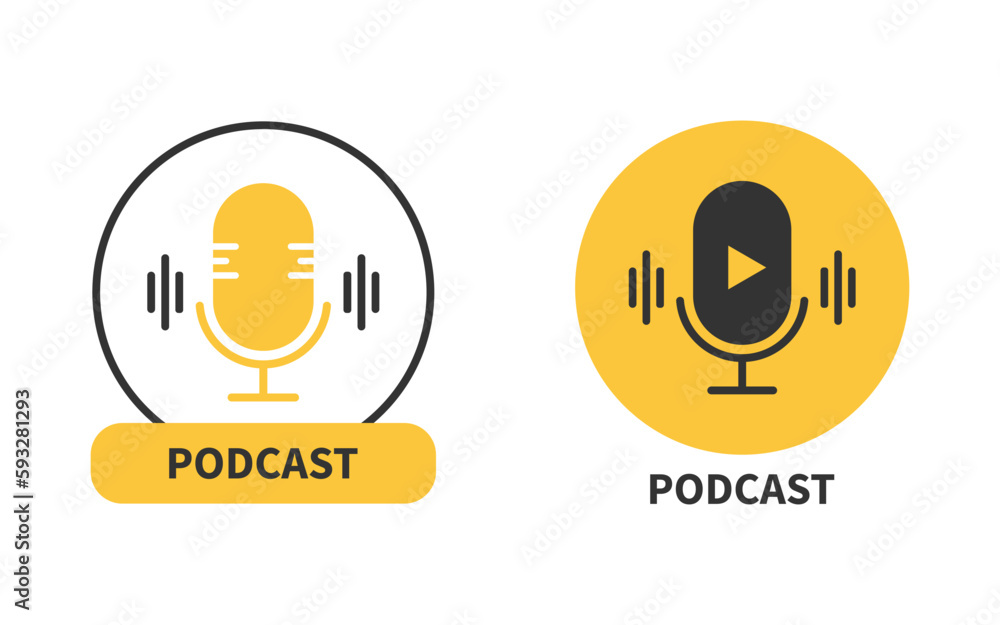The microphone podcast icon. The microphone icon. Studio microphone table broadcast podcast. The microphone podcast icon. The microphone icon. Studio microphone table broadcast podcast.