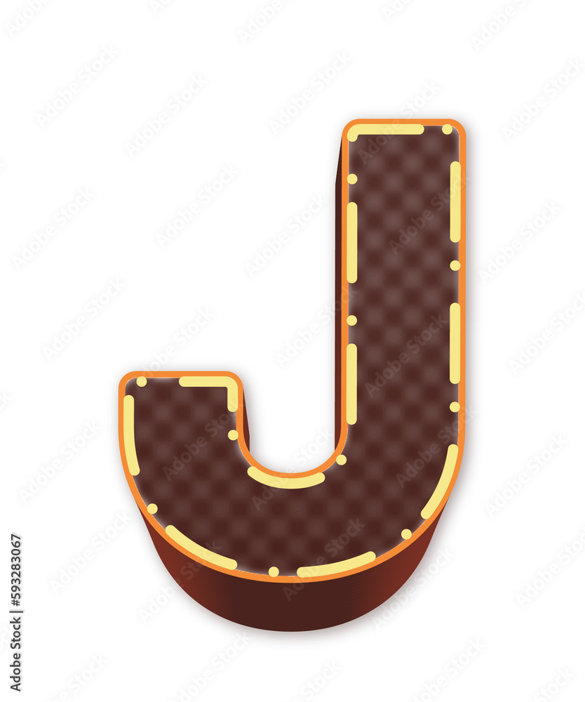 Chocolate alphabet letters Chocolate alphabet letters