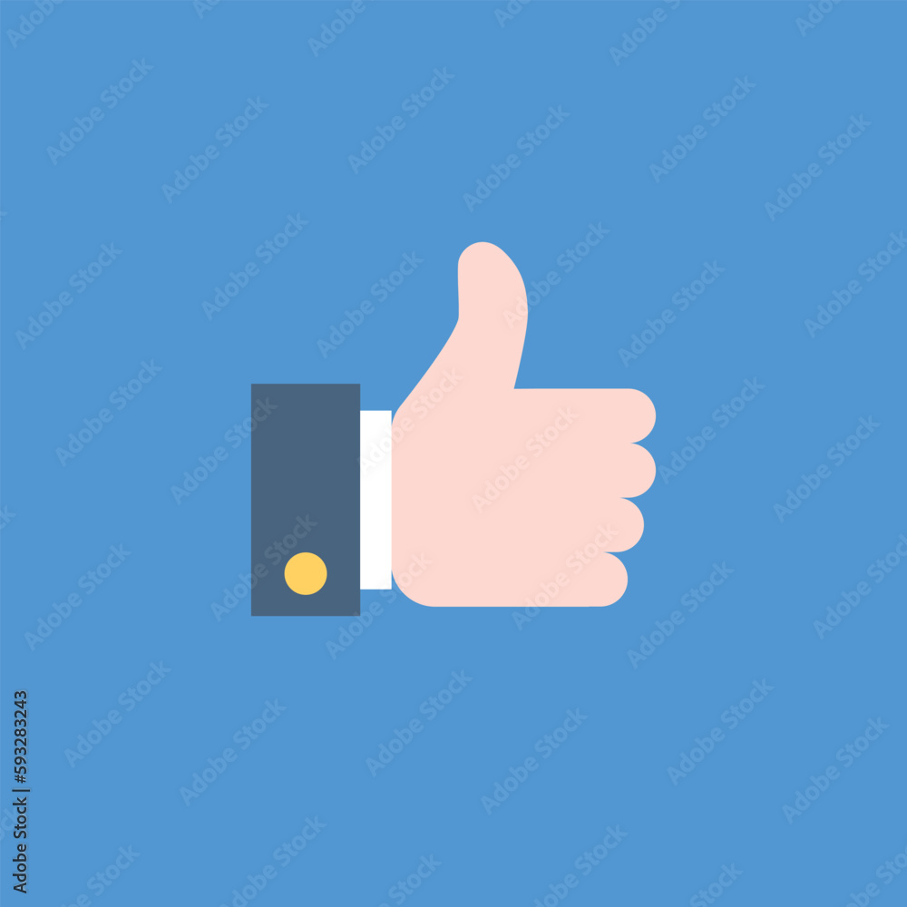 Vector illustration of thumbs up, like, like icon. Vector illustration of thumbs up, like, like icon.