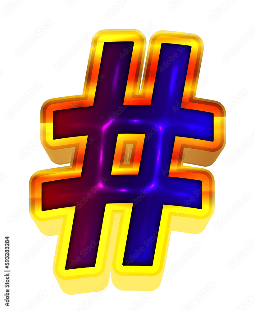 Obraz premium Glossy alphabet letters