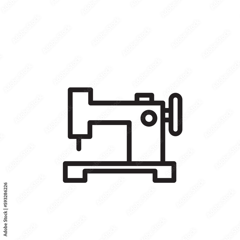 Sew Sewing Spool Outline Icon Sew Sewing Spool Outline Icon