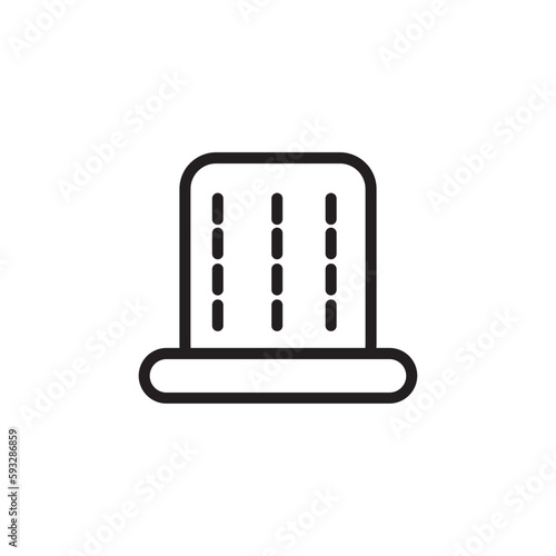 Protector Sewing Thimble Outline Icon