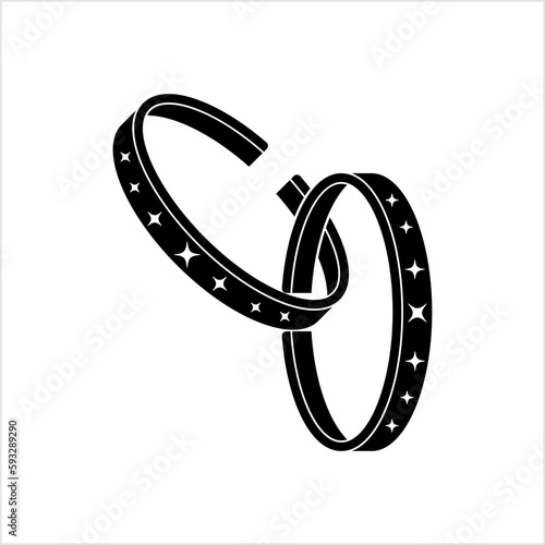 Bangle Icon, Rigid Bracelet Jewelry Icon