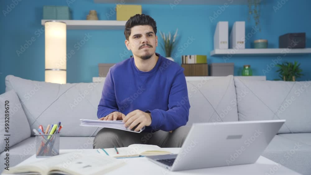 Serious and focused working man. Serious and focused working man.