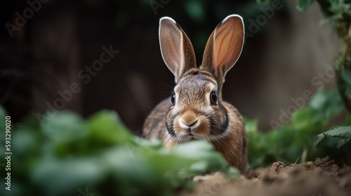 Mini Rex Bunny - Exploring the Outdoors! © Emojibb.Family