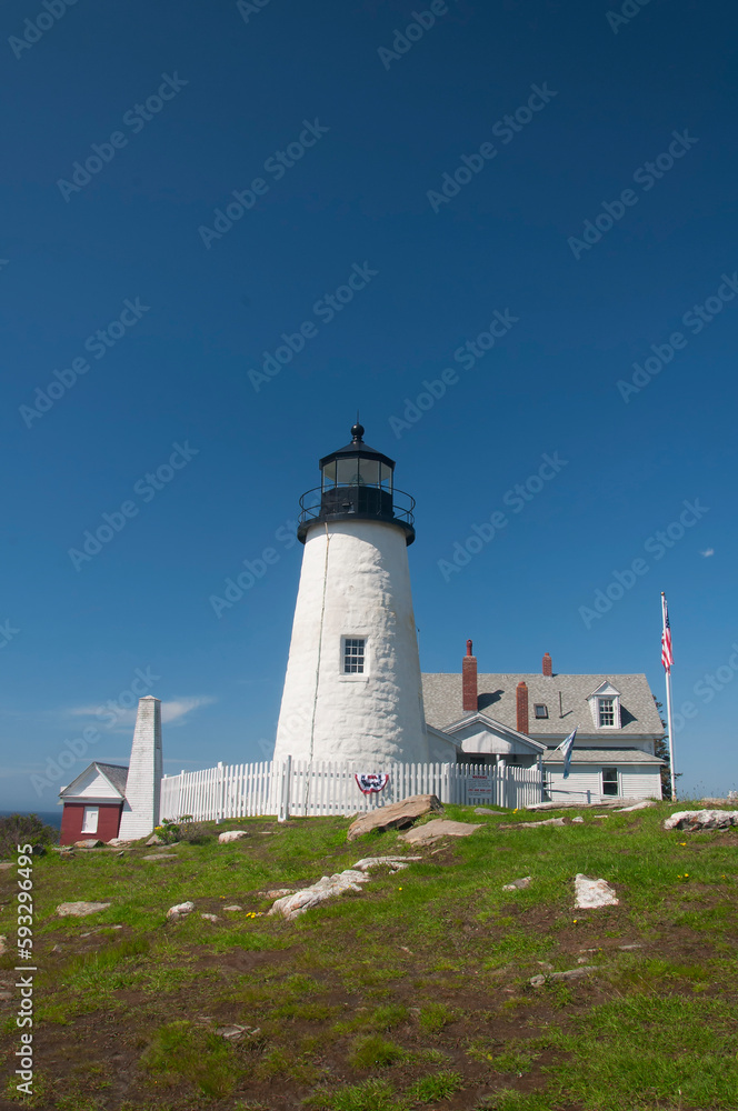 Pemiquid Point Lighthouse Bristol Maine