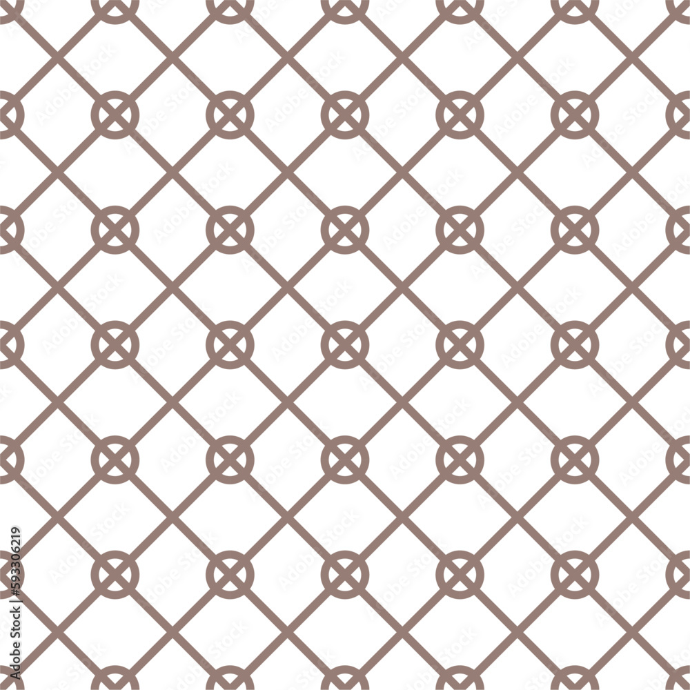 Naklejka premium A seamless pattern with geometric shapes