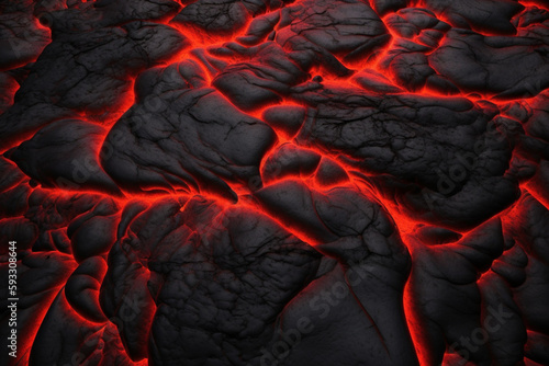 Lava Floor Texture Background Wallpaper Design