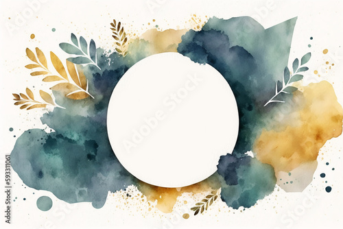 fathers day watercolor abstract background for card design,Generative AI