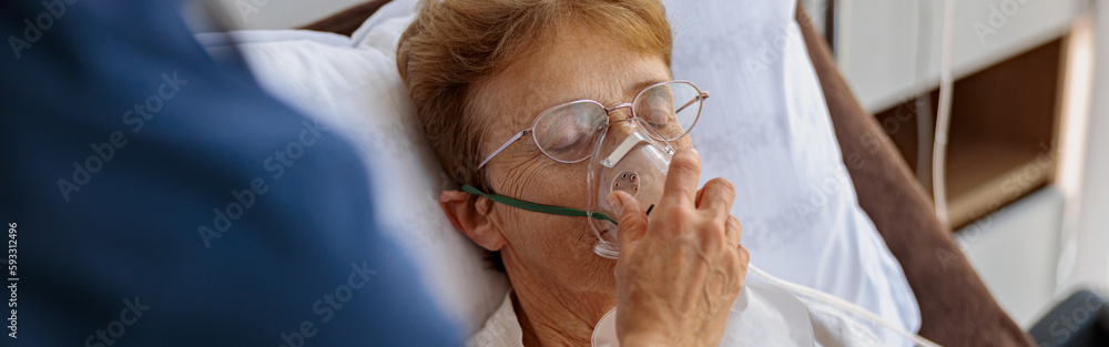 Doctor supporting a sick patient before medical procedures in a hospital room. High quality photo Doctor supporting a sick patient before medical procedures in a hospital room. High quality photo