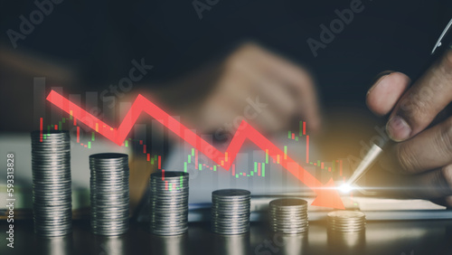 financial failures and economic failures, currency fluctuations, failures graph.