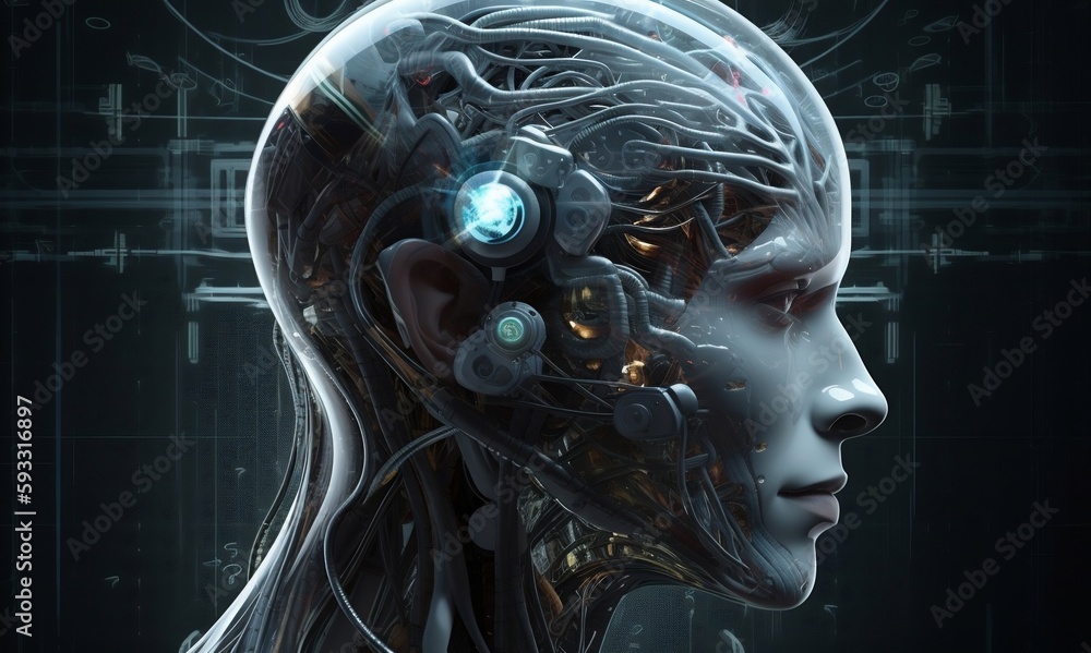conscience humaine, point de lumière au centre du cerveau - generative ai conscience humaine, point de lumière au centre du cerveau - generative ai