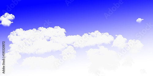 blue sky with clouds