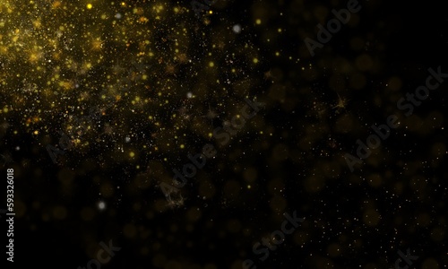 Elegand Gold Glitter Light Luxury Background photo