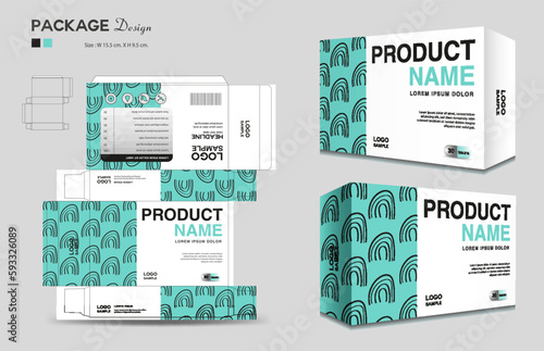 Cosmetic box design, Supplements box template, Package design template, 3d Box Packaging design, cosmetic label, medical label, soap label, packaging design vector, Package boxes mockup